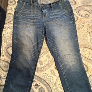 Torrid Crop Boyfriend Jean -Size 14 -Vintage Stretch